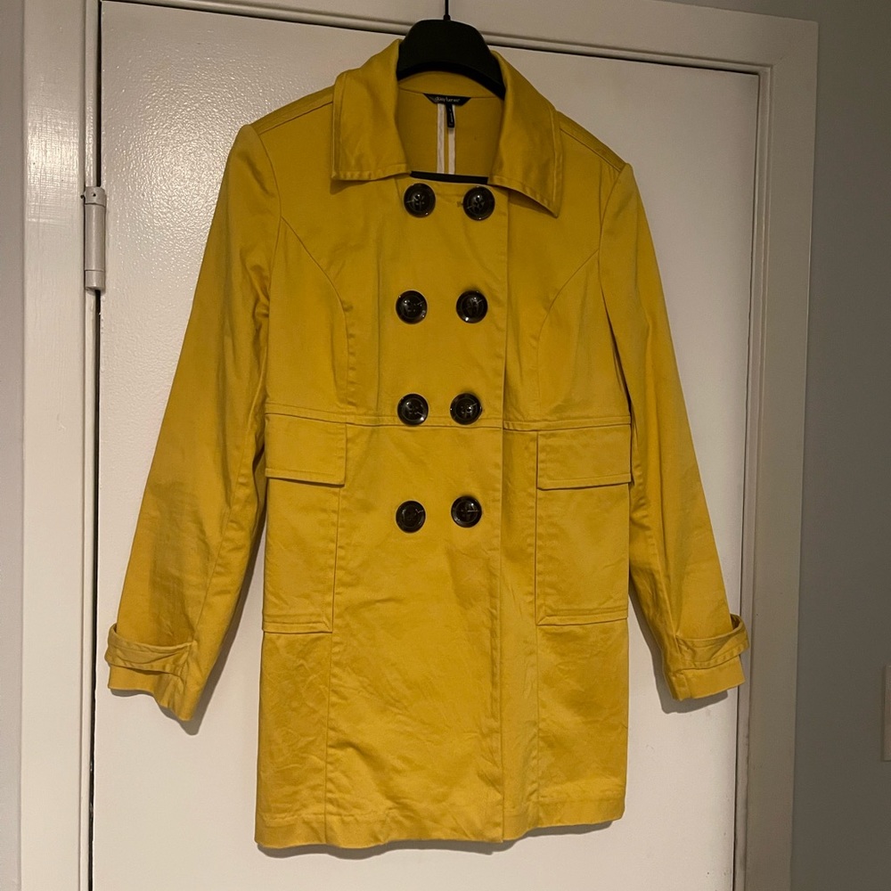 Yellow Pea Coat | L